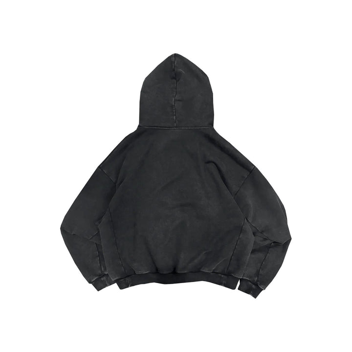 Vintage Black Hoodie | Premium Italian Quality